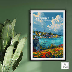 Mackinac Island Wall Art-This Art World