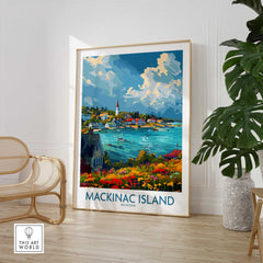 Mackinac Island Wall Art Print-This Art World