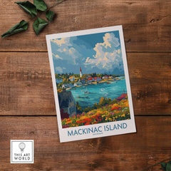 Mackinac Island Wall Art Print-This Art World