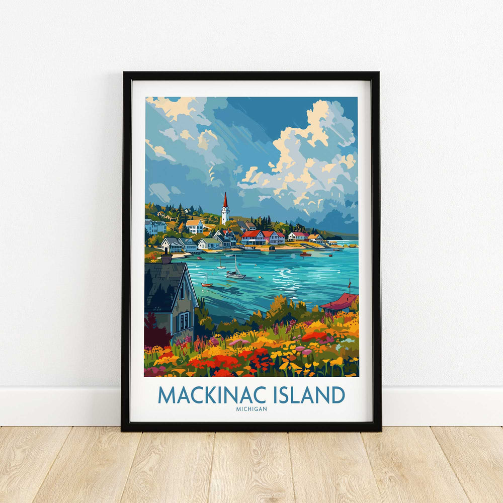 Mackinac Island Wall Art Print-This Art World