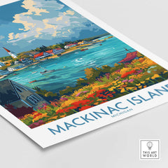 Mackinac Island Wall Art Print-This Art World