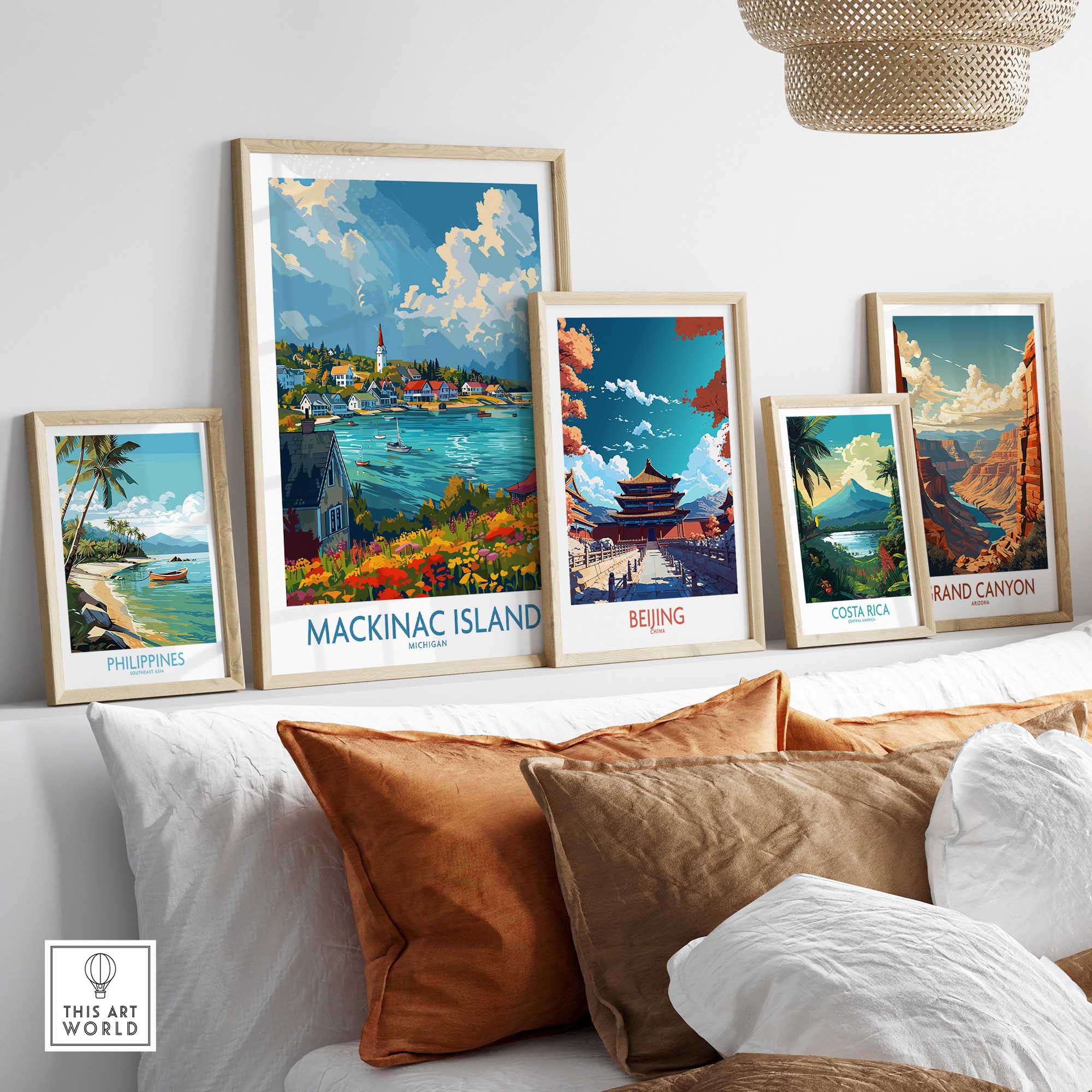 Mackinac Island Wall Art Print-This Art World