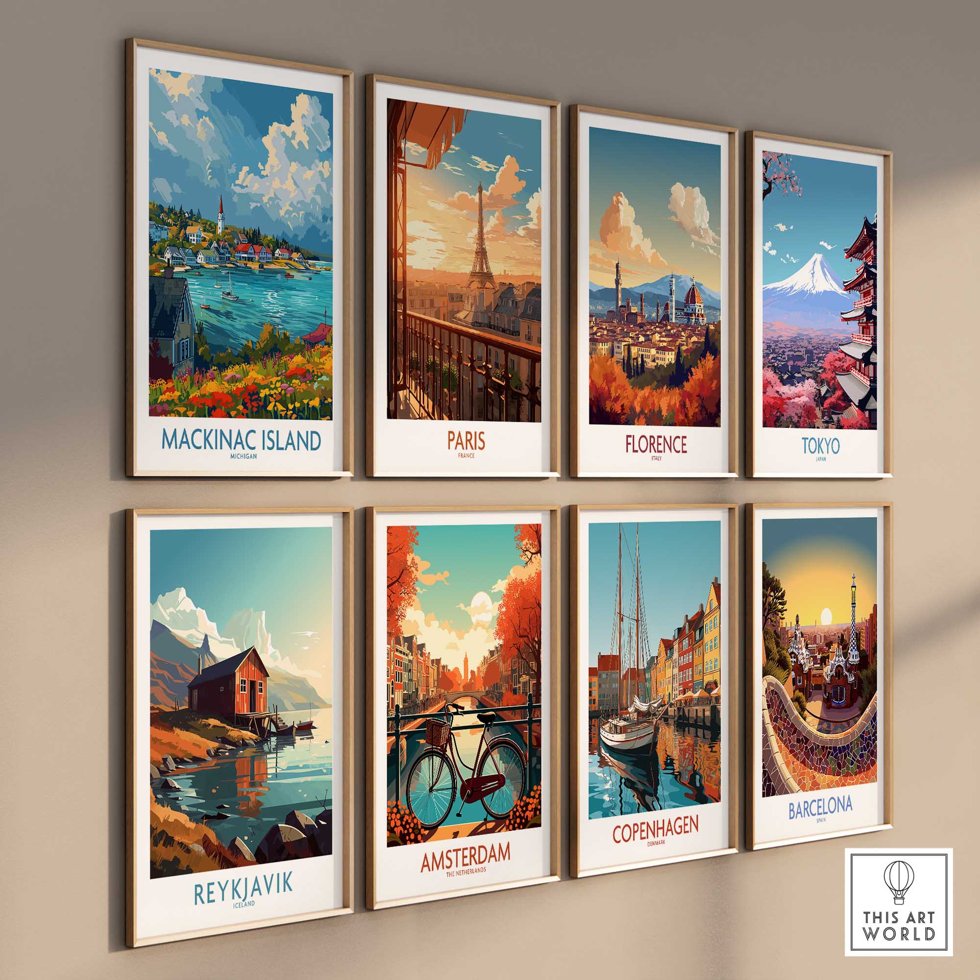 Mackinac Island Wall Art Print-This Art World
