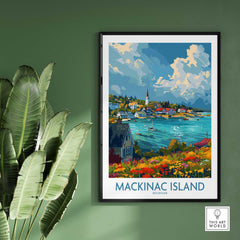 Mackinac Island Wall Art Print-This Art World