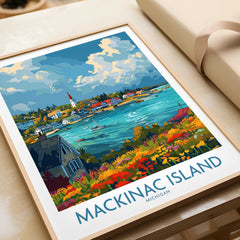 Mackinac Island Wall Art Print-This Art World