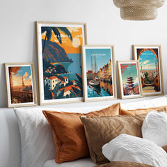 Madeira Travel Poster part of our best collection or travel posters and prints - ThisArtWorld