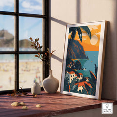 Madeira Travel Poster part of our best collection or travel posters and prints - ThisArtWorld