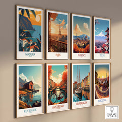 Madeira Wall Art Print part of our best collection or travel posters and prints - ThisArtWorld
