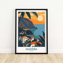 Madeira Wall Art Print part of our best collection or travel posters and prints - ThisArtWorld