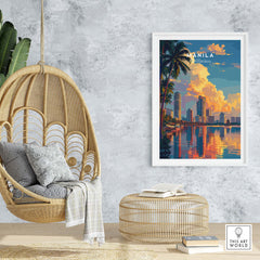 Manila Poster part of our best collection or travel posters and prints - This Art World