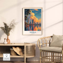 Manila Wall Art part of our best collection or travel posters and prints - This Art World