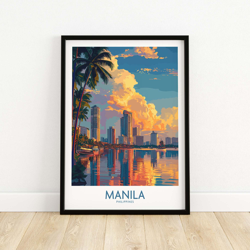 Manila Wall Art part of our best collection or travel posters and prints - This Art World