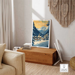Maria Alm Poster Austria-This Art World