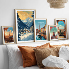 Maria Alm Poster Austria-This Art World