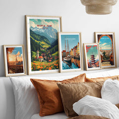 Maria Alm Print Austria-This Art World