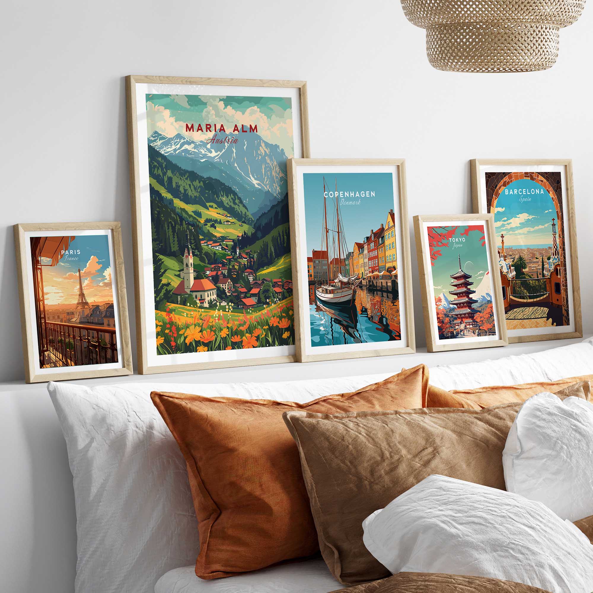 Maria Alm Print Austria-This Art World