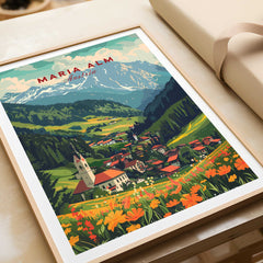 Maria Alm Print Austria-This Art World