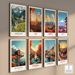 Maria Alm Wall Art Print-This Art World