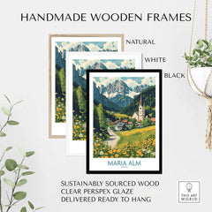 Maria Alm Wall Art Print-This Art World