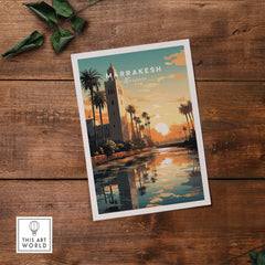 Marrakesh Poster part of our best collection or travel posters and prints - This Art World