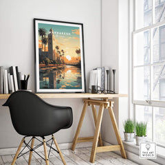 Marrakesh Poster part of our best collection or travel posters and prints - This Art World