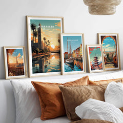 Marrakesh Poster part of our best collection or travel posters and prints - This Art World