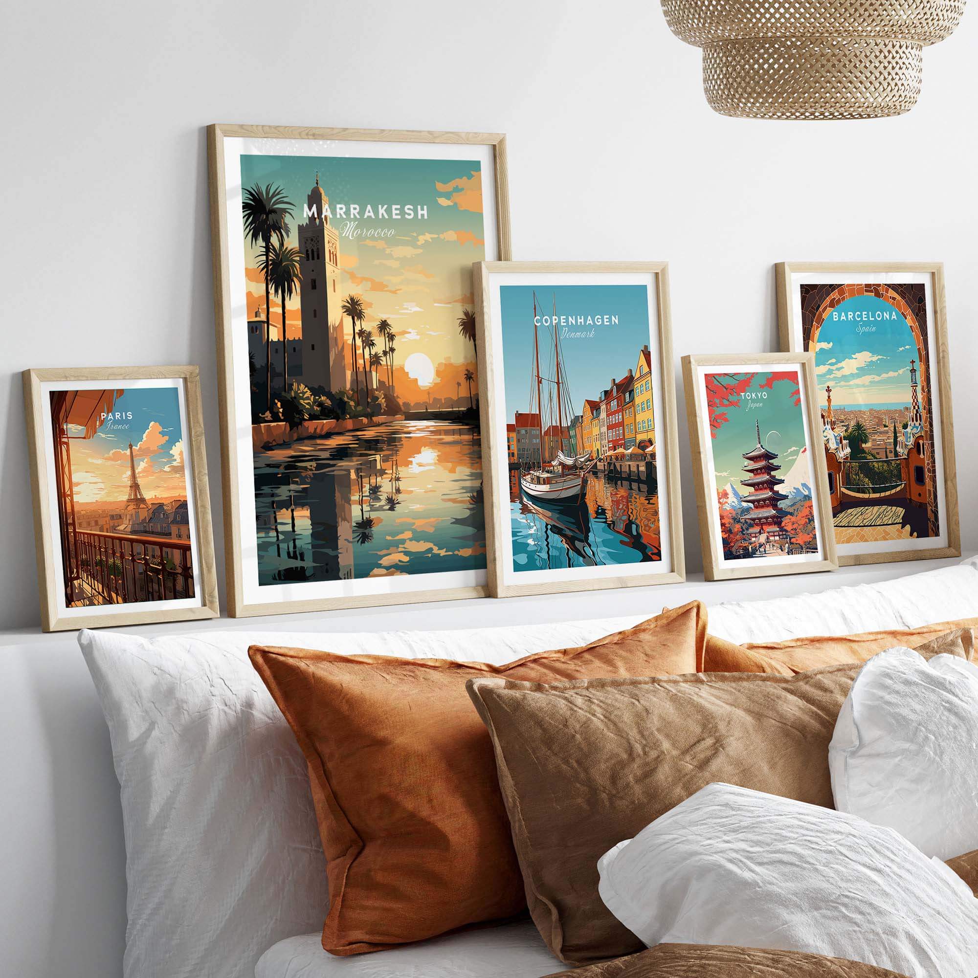 Marrakesh Poster part of our best collection or travel posters and prints - This Art World