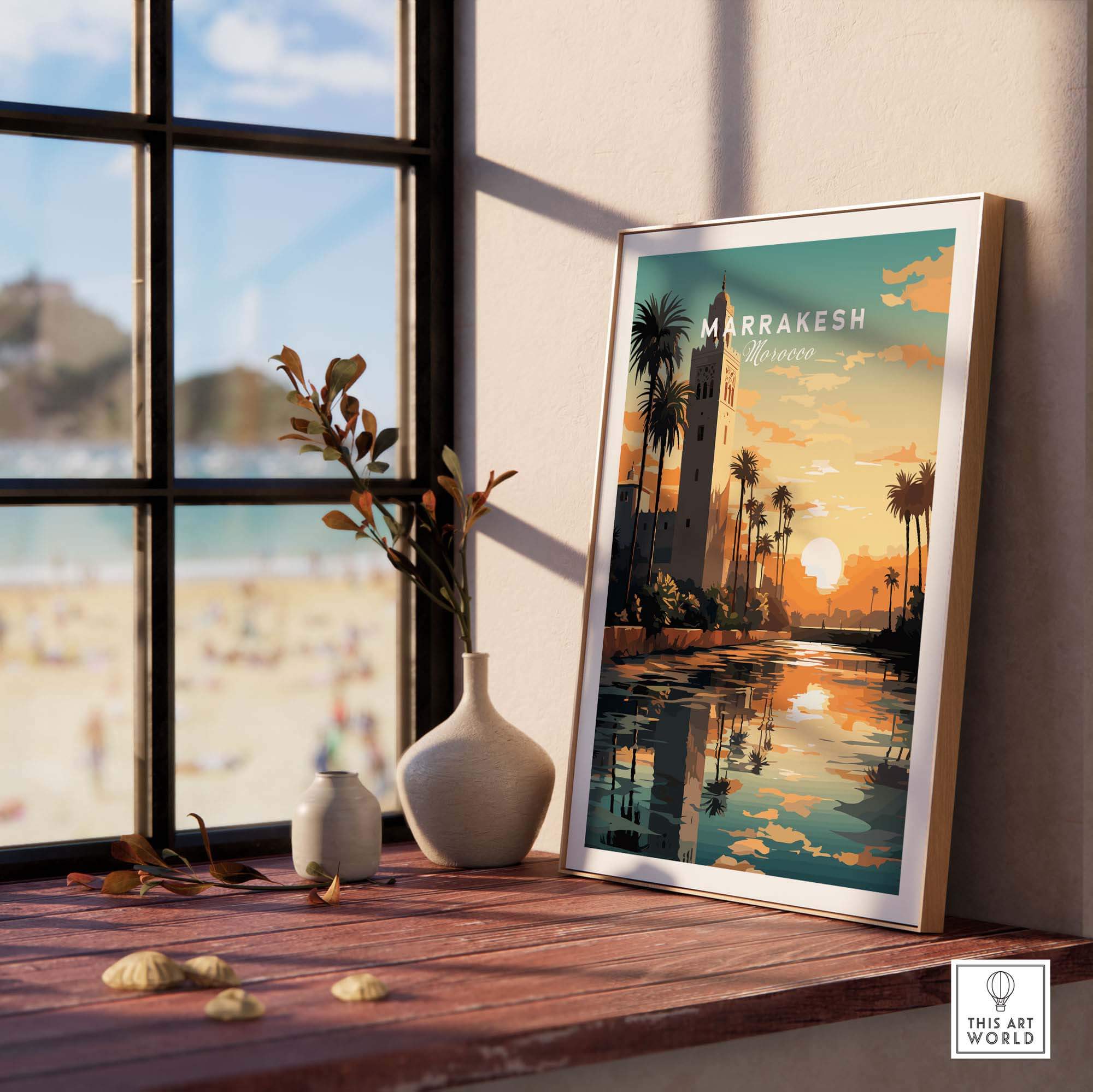 Marrakesh Poster part of our best collection or travel posters and prints - This Art World