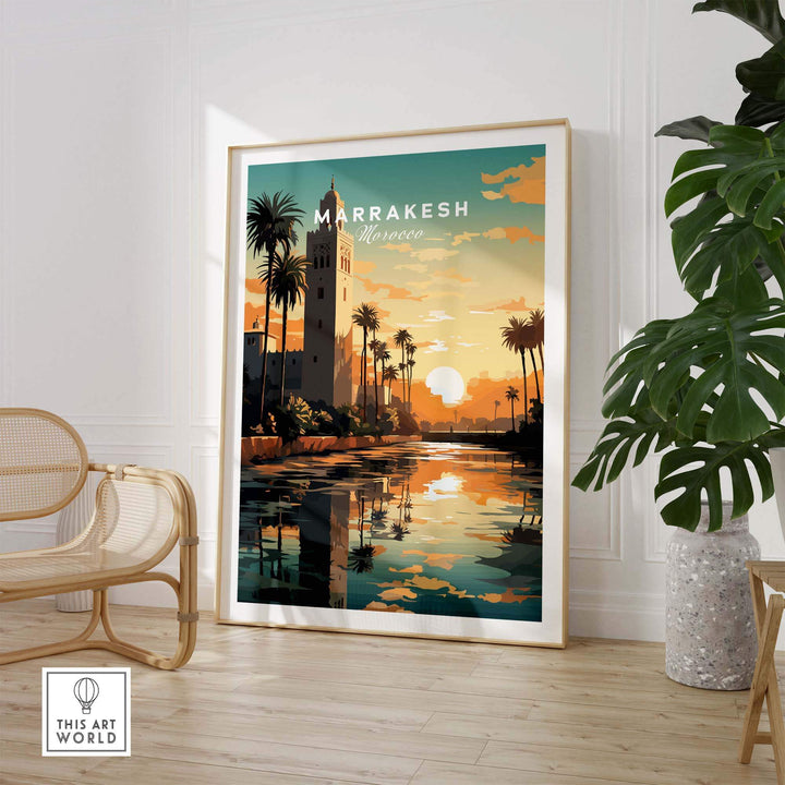 Marrakesh Poster part of our best collection or travel posters and prints - This Art World