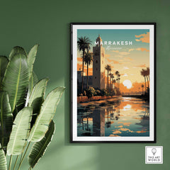 Marrakesh Poster part of our best collection or travel posters and prints - This Art World