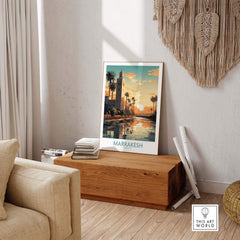 Marrakesh Wall Art part of our best collection or travel posters and prints - This Art World