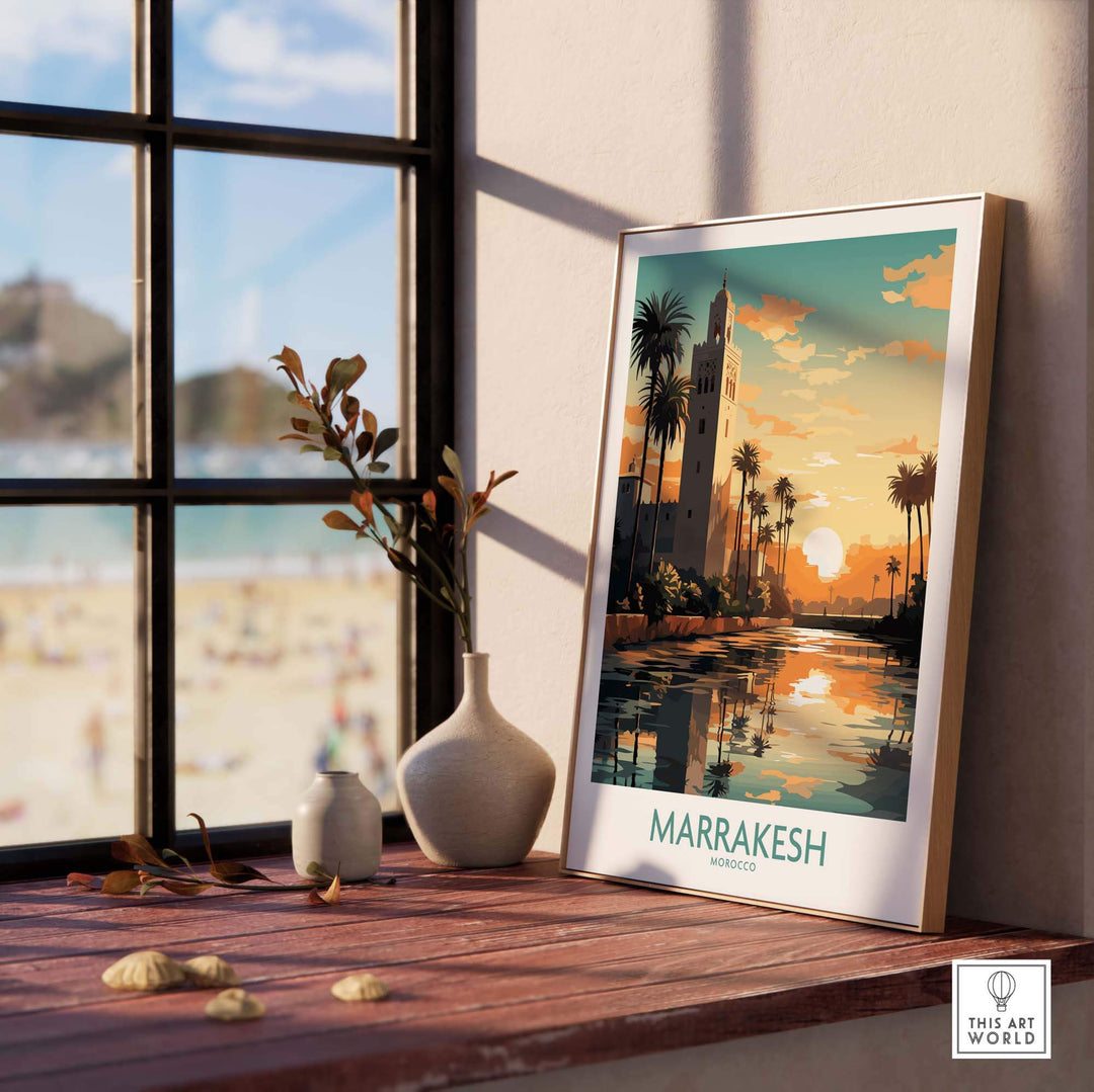 Marrakesh Wall Art part of our best collection or travel posters and prints - This Art World
