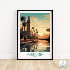 Marrakesh Wall Art part of our best collection or travel posters and prints - This Art World