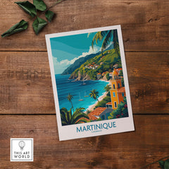 Martinique Poster part of our best collection or travel posters and prints - This Art World