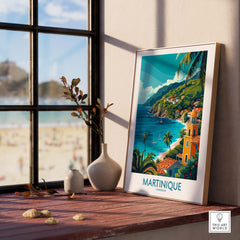 Martinique Poster part of our best collection or travel posters and prints - This Art World