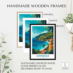 Martinique Poster part of our best collection or travel posters and prints - This Art World