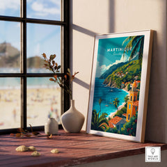 Martinique Print part of our best collection or travel posters and prints - This Art World