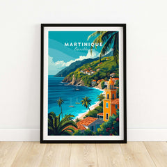 Martinique Print part of our best collection or travel posters and prints - This Art World