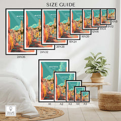 Matera Art Print