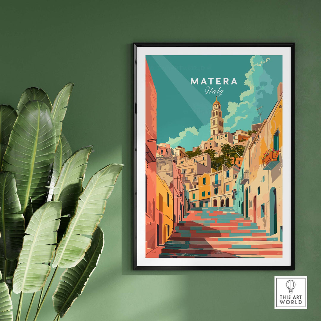 Matera Art Print