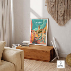Matera Art Print