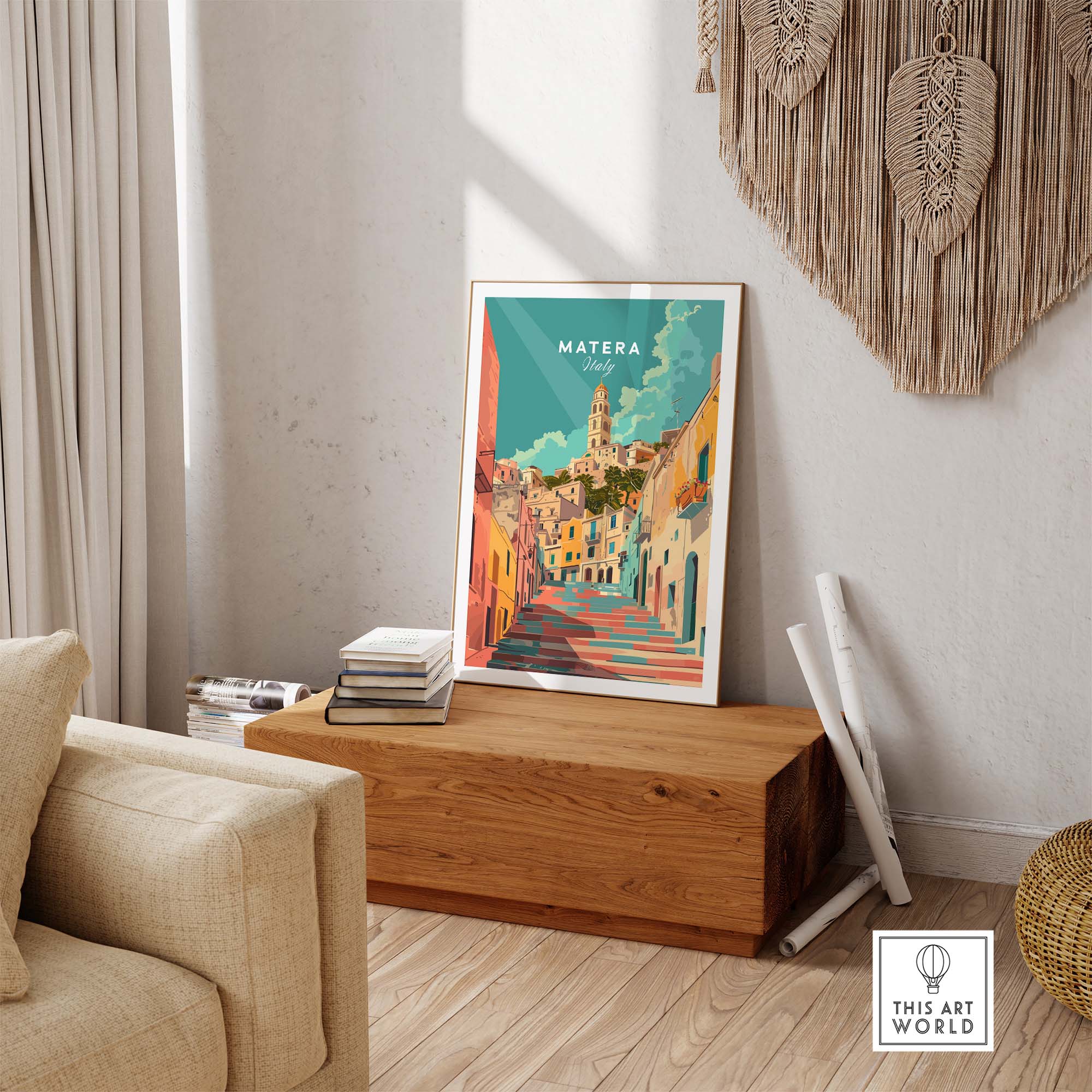 Matera Art Print