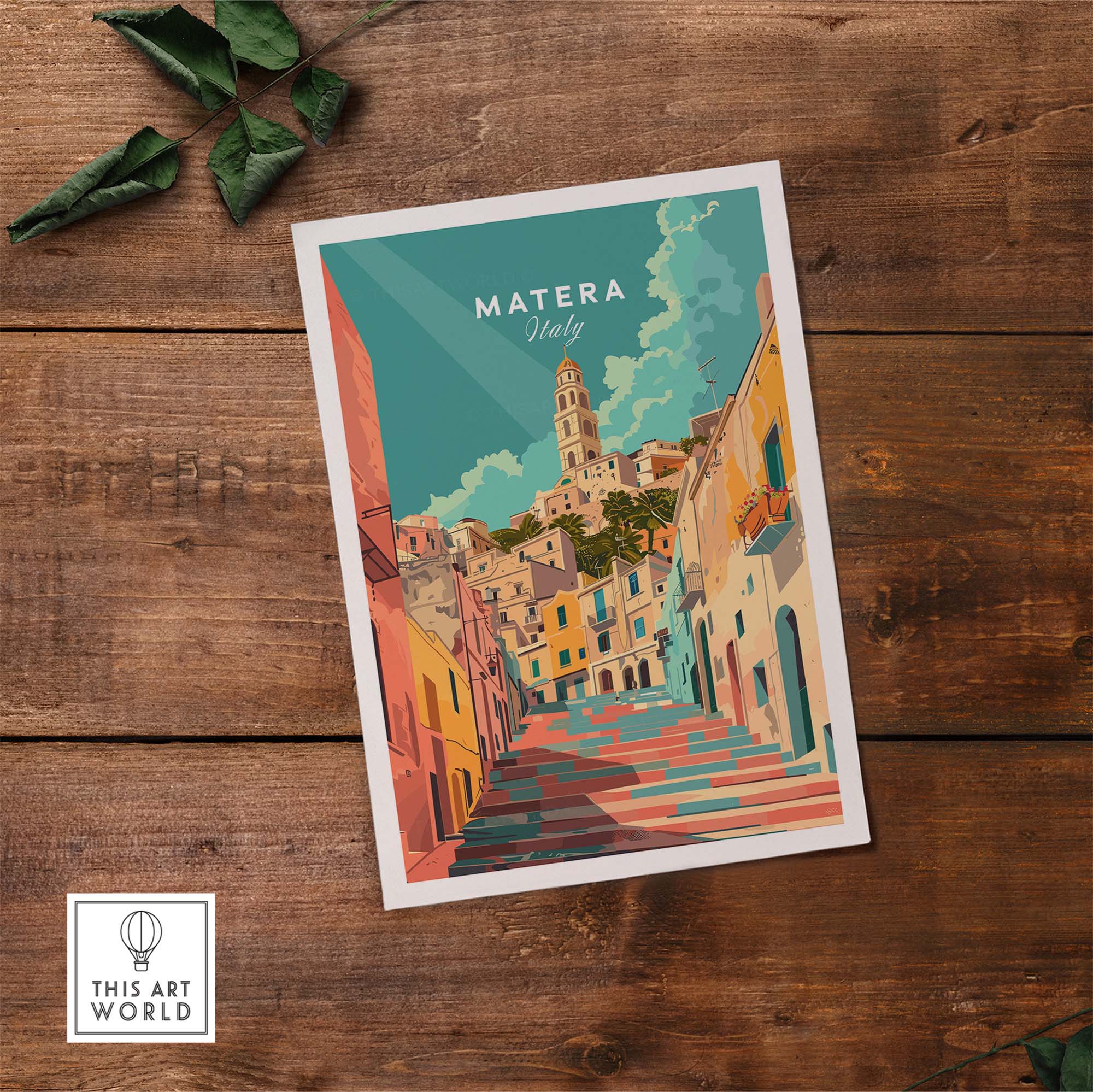 Matera Art Print