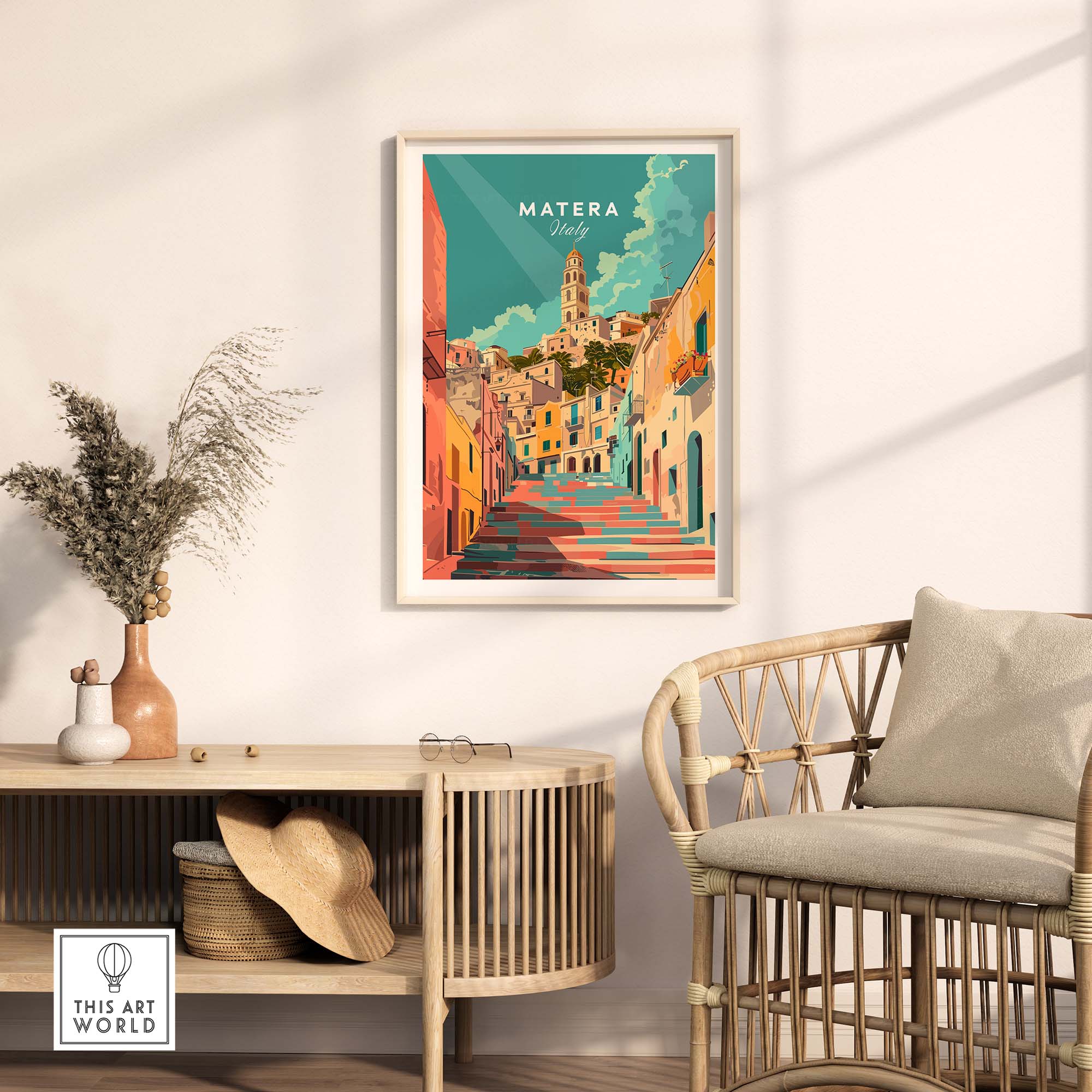 Matera Art Print