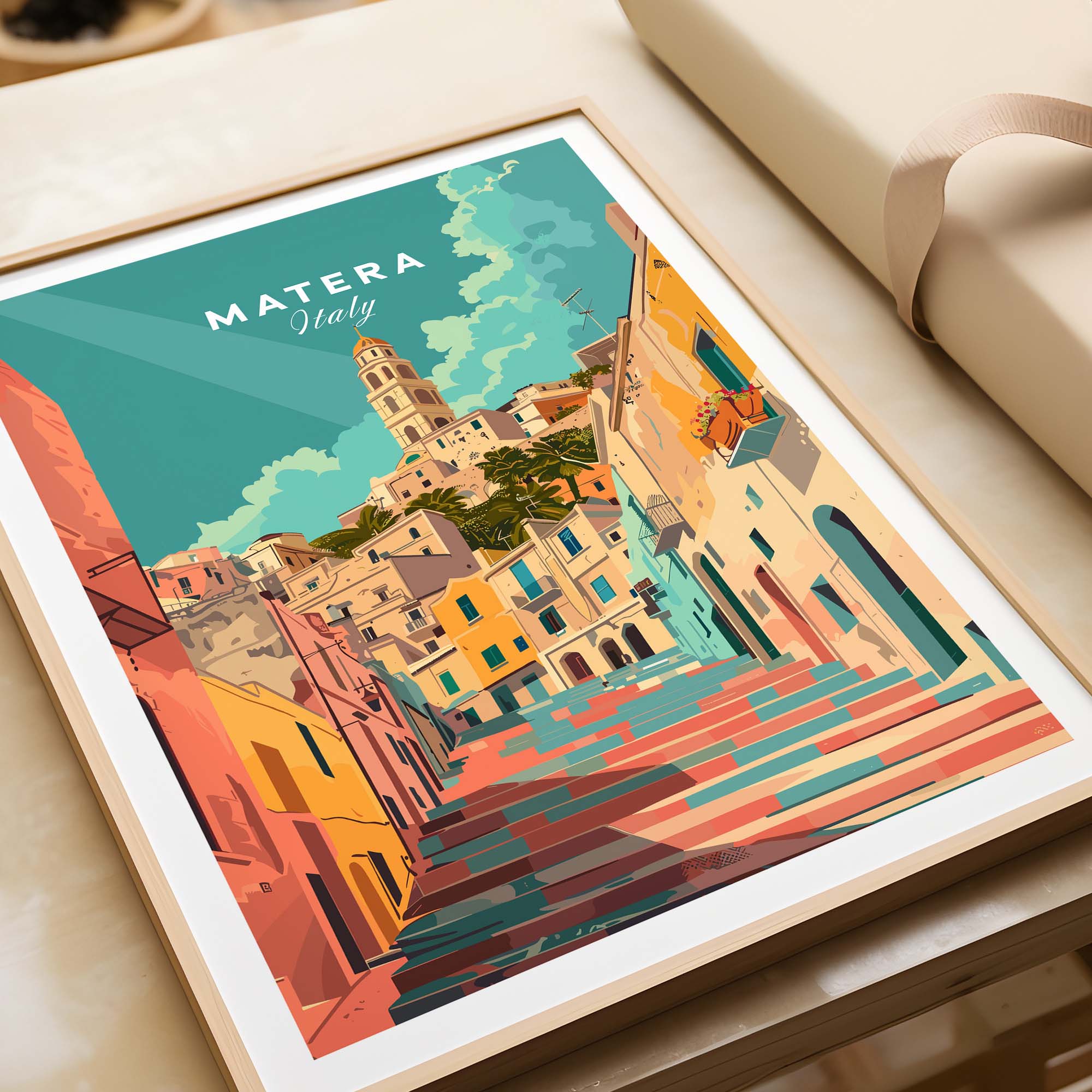 Matera Art Print