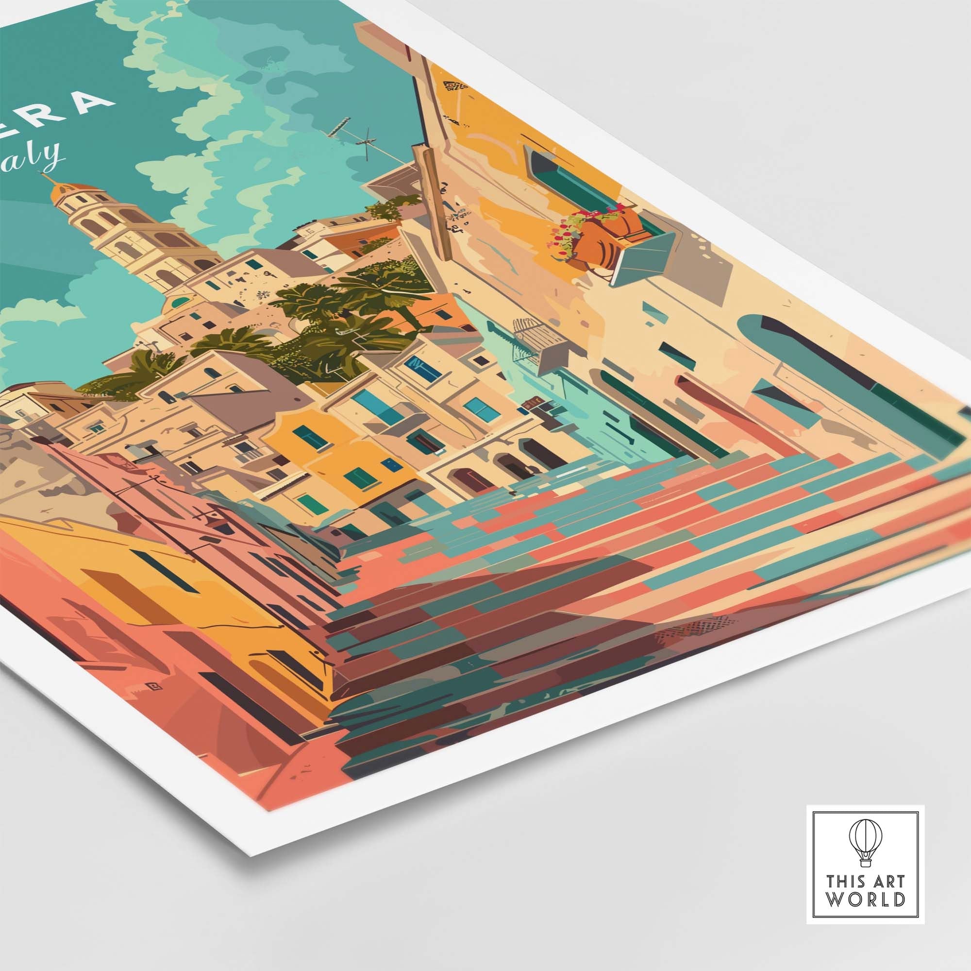 Matera Art Print