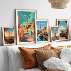Matera Art Print