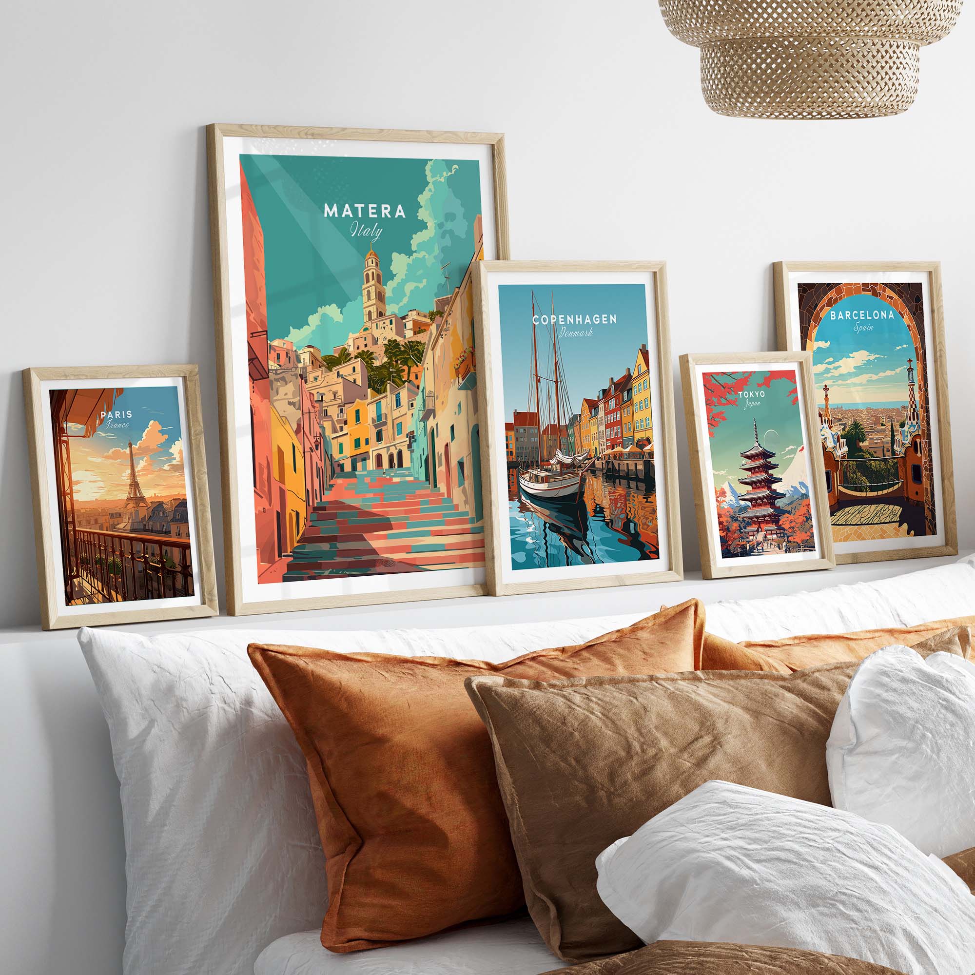 Matera Art Print