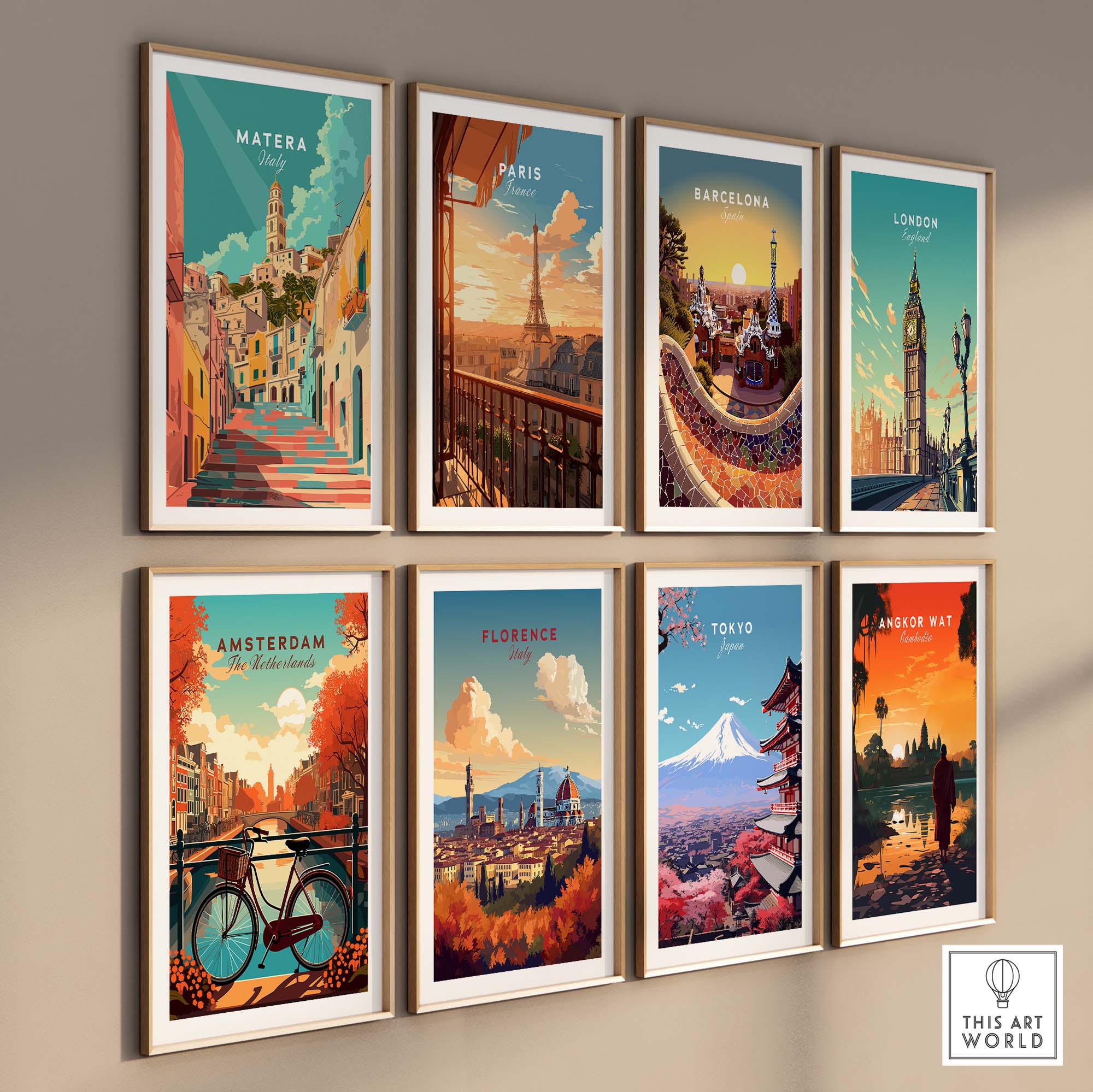 Matera Art Print