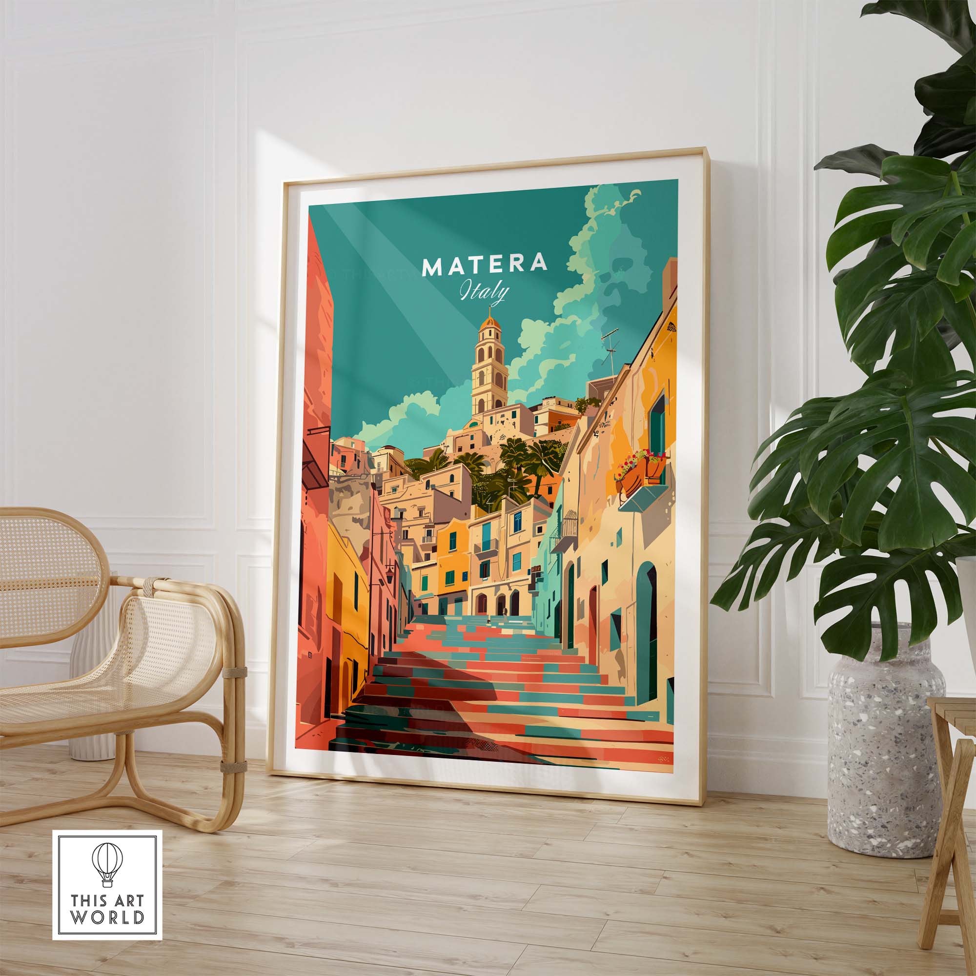 Matera Art Print